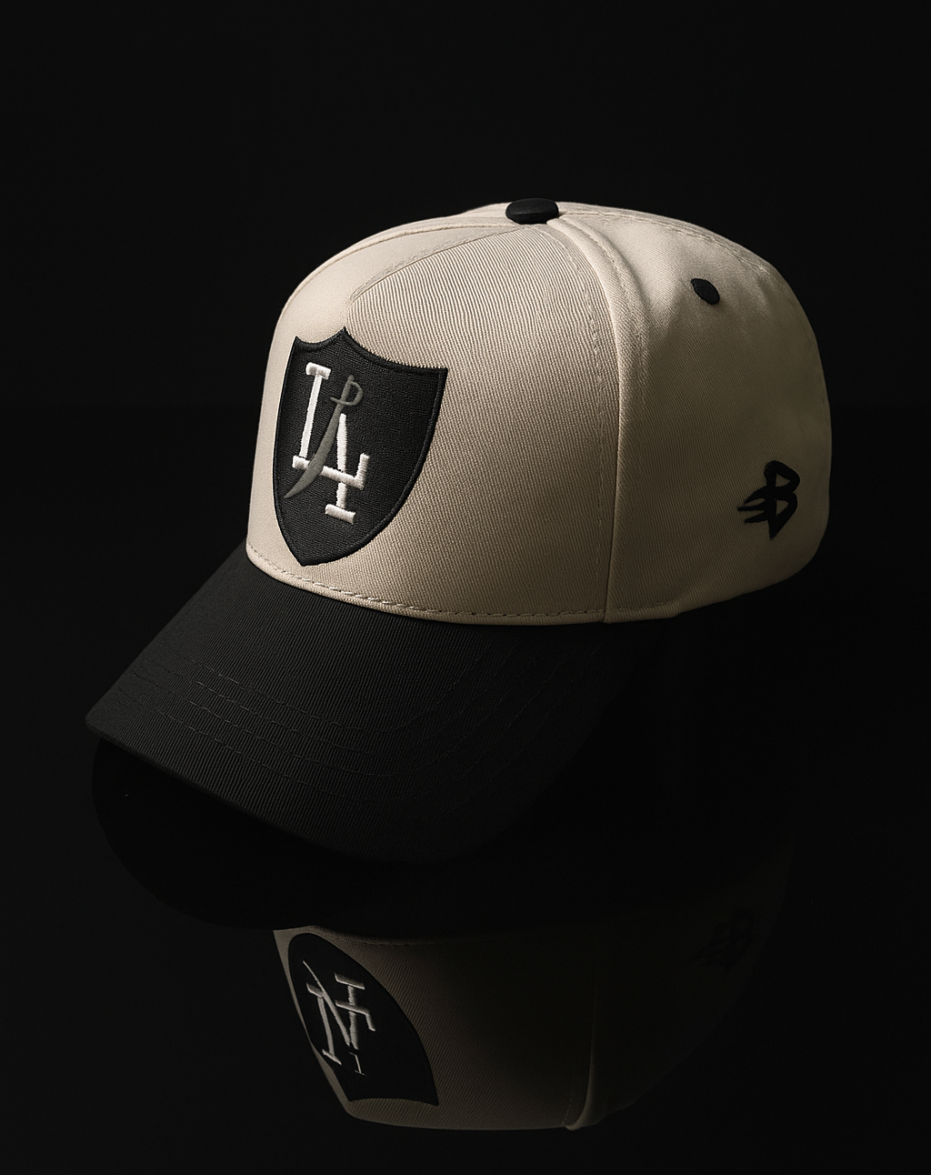 //Dodgers x Raiders Black on Cream