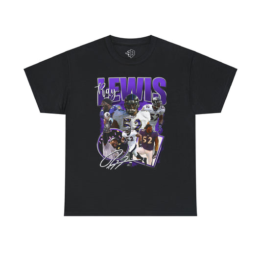 Ray Lewis v2 Baltimore Ravens Vintage T Shirt NFL throwback Shirt Homage Retro Classic 90s Bootleg Oversize Unisex