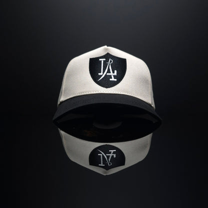//Dodgers x Raiders Black on Cream
