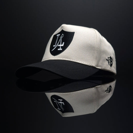 //Dodgers x Raiders Black on Cream